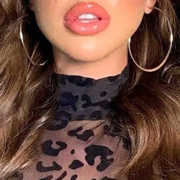 💜10/$25💜NEW 60mm Silver Hoop Earrings NEW - Picture 1 of 6